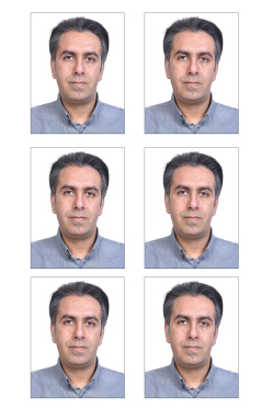 عکس پرسنلی چیده شده